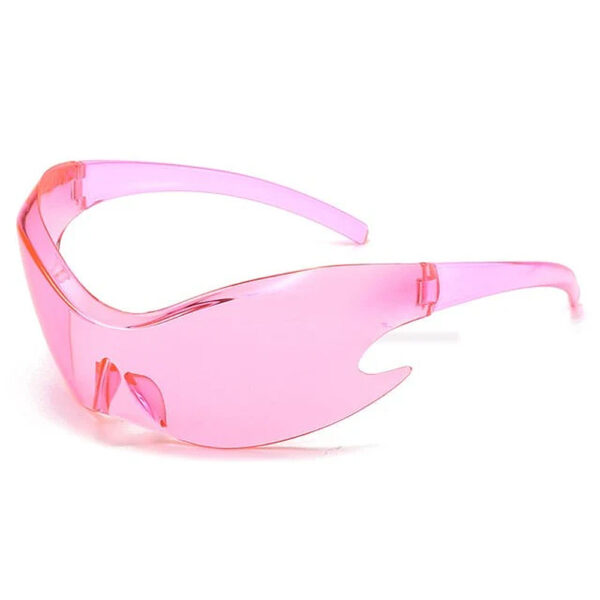 Blazing Pink Shield Sunnies