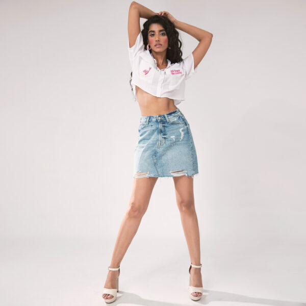 All Sugar, No Daddy Cropped Shirt