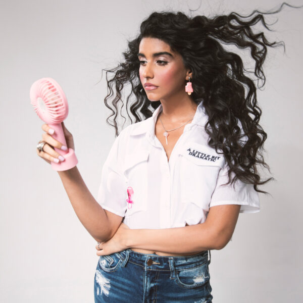 Drama Queen Cropped Shirt